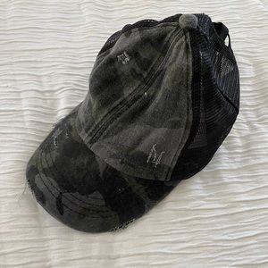 Camo CC hat